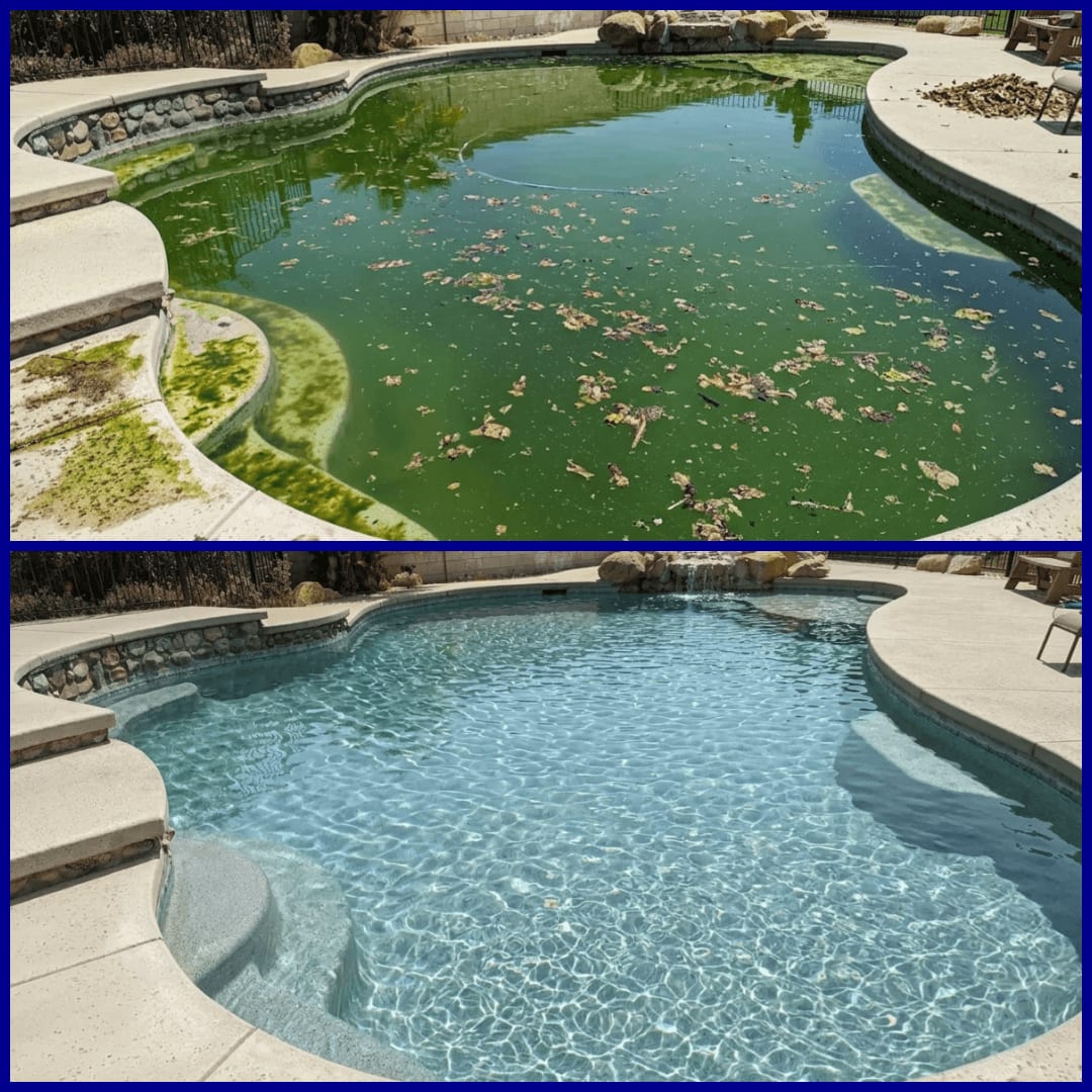 Testing and balancing pool water chemistry